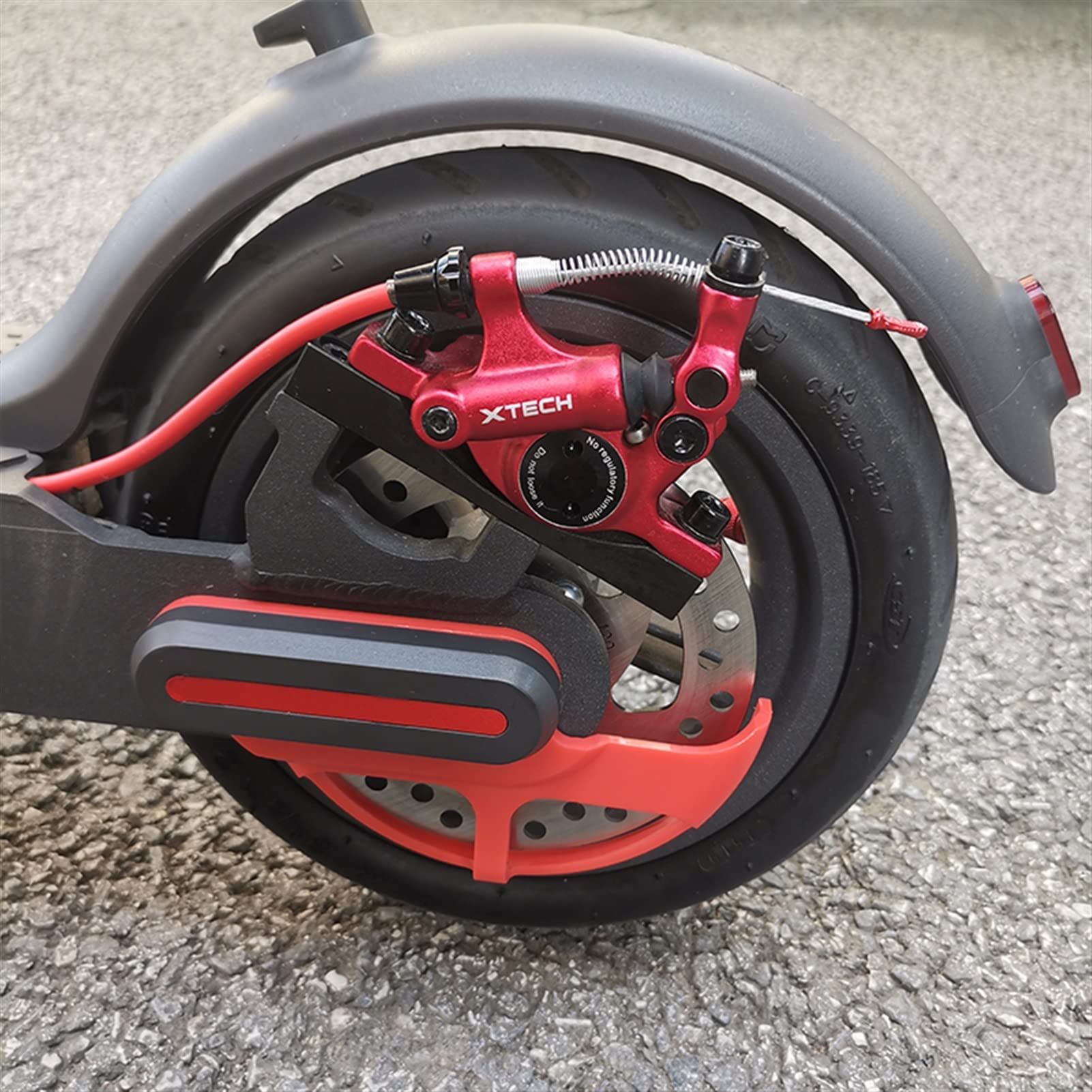 パーツ CYCLE PRO UFO RED STEM  NECK PRO Acessórios de bicicleta elétrica Proteção da tampa do disco de